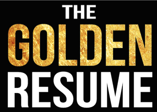 the golden resume helps job search