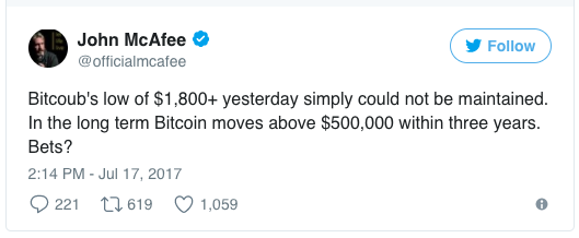 mcafee-predicts-bitcoin-$500k